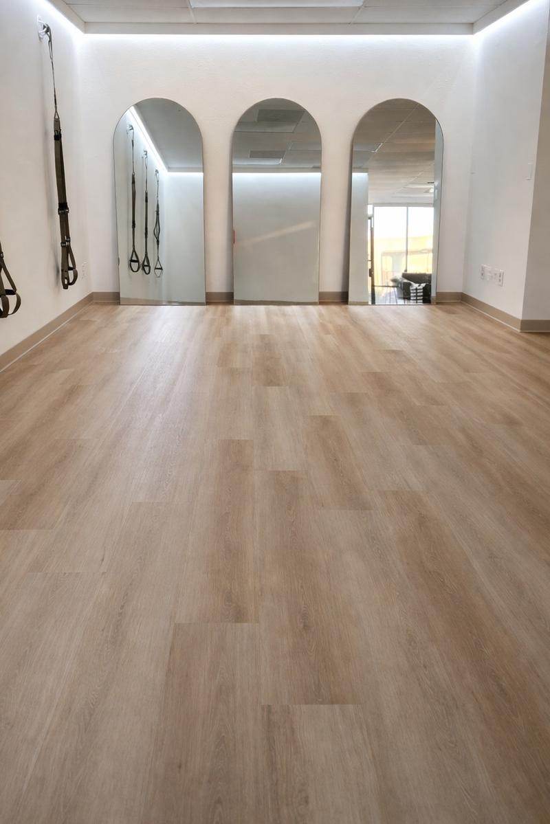 Yoga and stretching studio